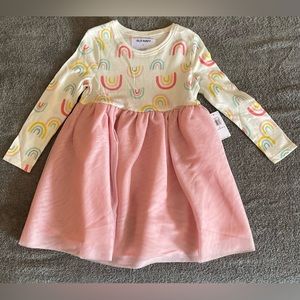 Old Navy Rainbow Toddler Dress (New)